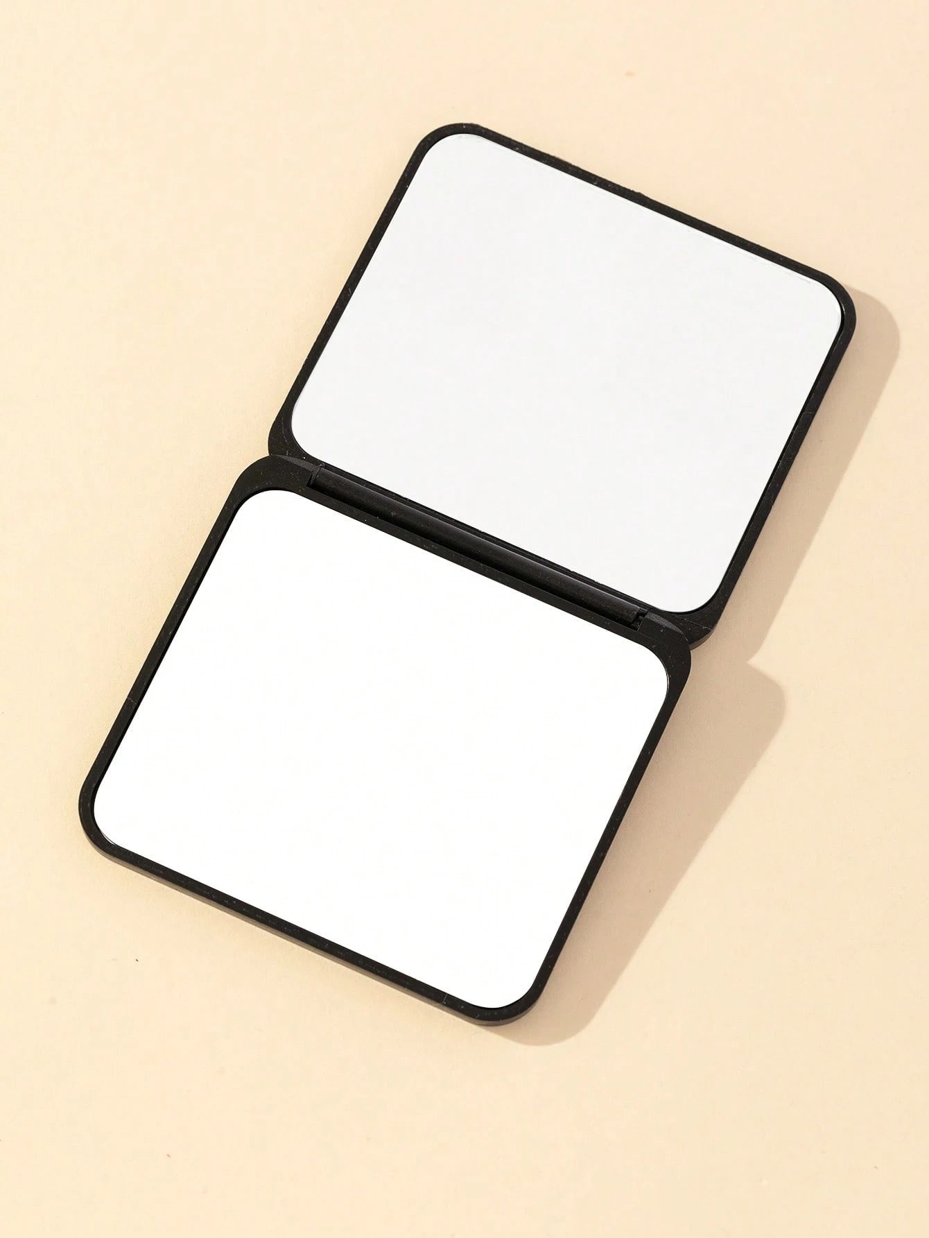 Minimalist Portable White Square Folding Mirror,Cheap,Stocking Stuffers,Makeup,Makeup Tools,Cheap Stuff,Gifts,Gifts For Women,Christmas Gifts,Giveaways,Travel,Cheap Stuff,Travel Essential