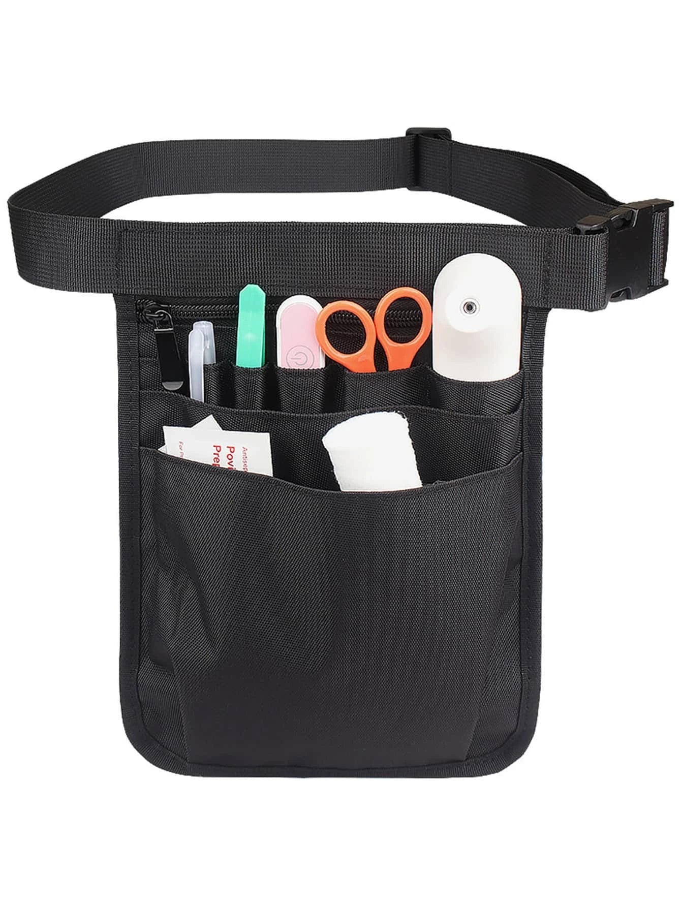 Minimalist Tool Bag Nylon Essential Tool Bags For Tool Kit For Tool Set For Stationery Waist Bag Outdoor Furniture For Tools, Supplies And Equipment Nurse Fanny Pack Multi Compartment Medical Gear Poc