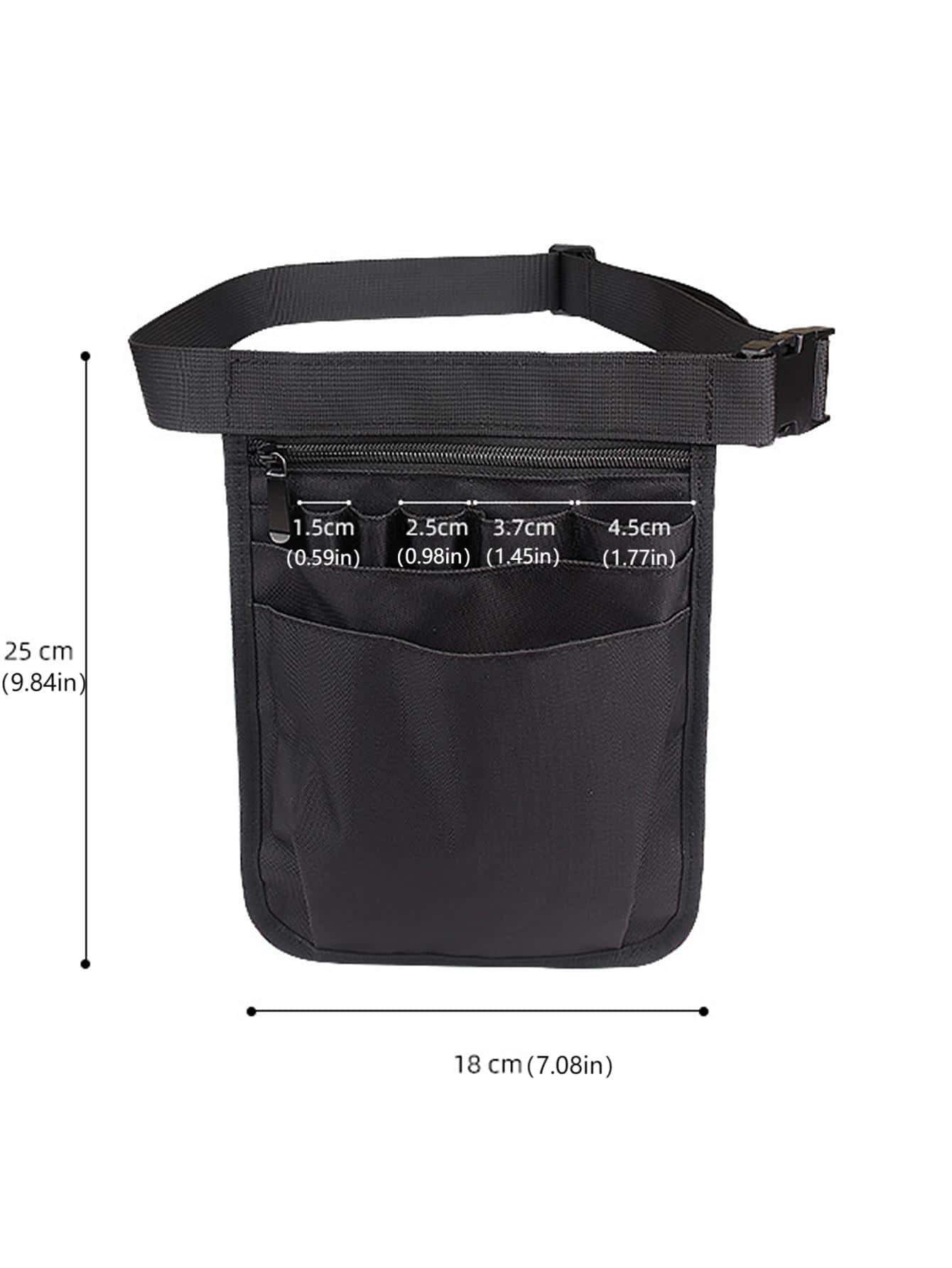 Minimalist Tool Bag Nylon Essential Tool Bags For Tool Kit For Tool Set For Stationery Waist Bag Outdoor Furniture For Tools, Supplies And Equipment Nurse Fanny Pack Multi Compartment Medical Gear Poc