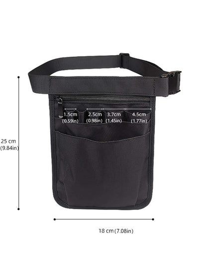 Minimalist Tool Bag Nylon Essential Tool Bags For Tool Kit For Tool Set For Stationery Waist Bag Outdoor Furniture For Tools, Supplies And Equipment Nurse Fanny Pack Multi Compartment Medical Gear Poc