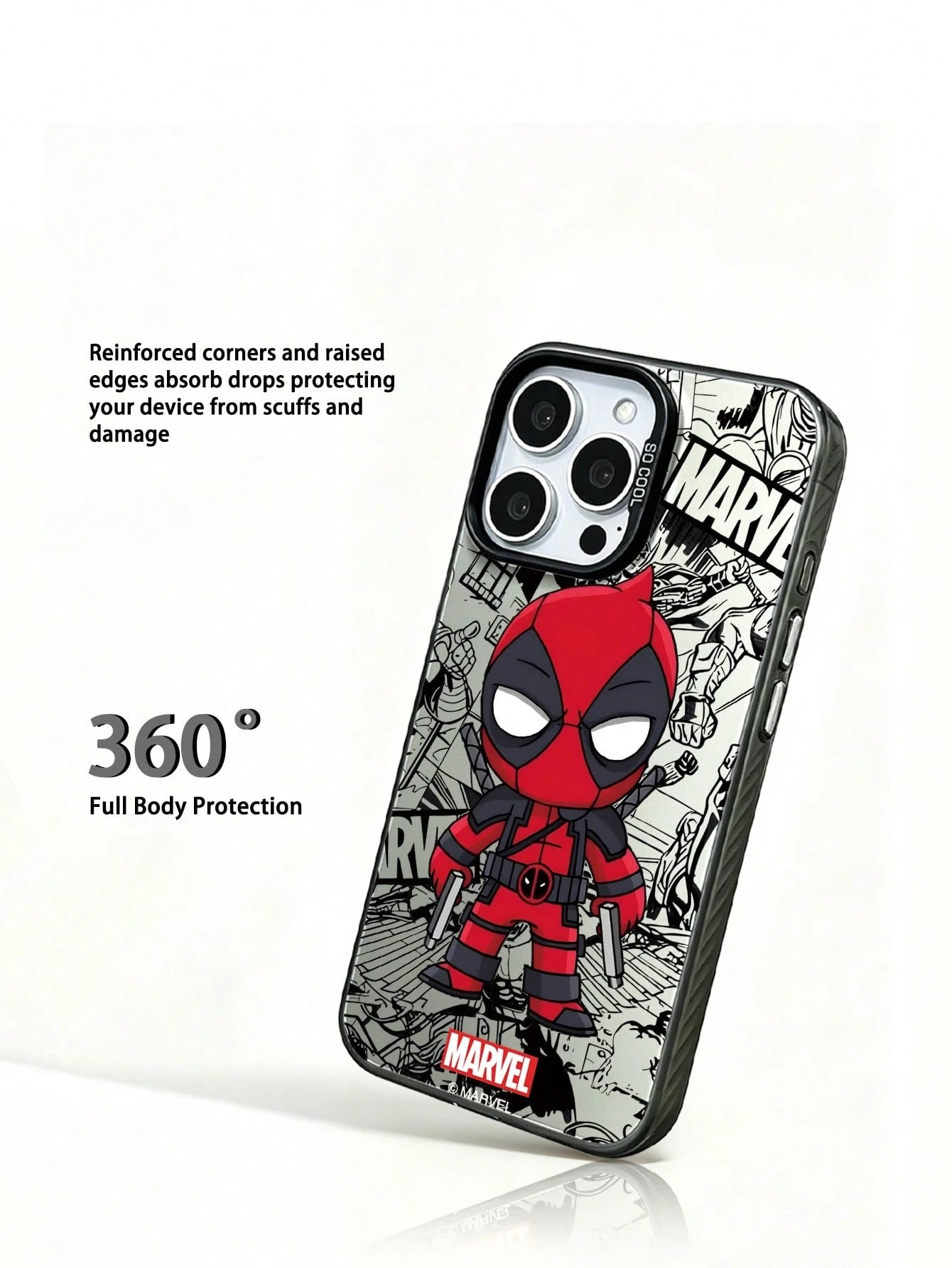 Miniso Marvel Spider-Man Iron Man Cartoon Men's Phone Case, Compatible With IPhone 17 Pro Max/17 Pro/Air/16 Pro Max/15 Plus/14/13/IP 17/15Pro/12 Pro/11/16 Plus, XR Apple Android Models, Galaxy S22, S2