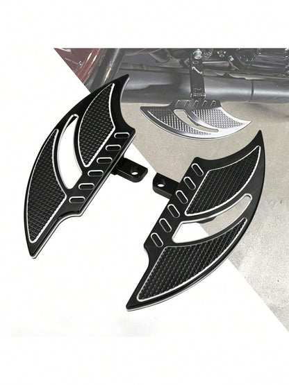 [Motorcycle Foot Pegs]Motorcycle Foot Pegs/Footrests/Foot Pedals- Upgrade Your Ride, Suitable For 1200 XL, Dyna Touring And Other Models. Motorcycle Foot Peg Upgrade Kit- High-Quality Aluminum Alloy