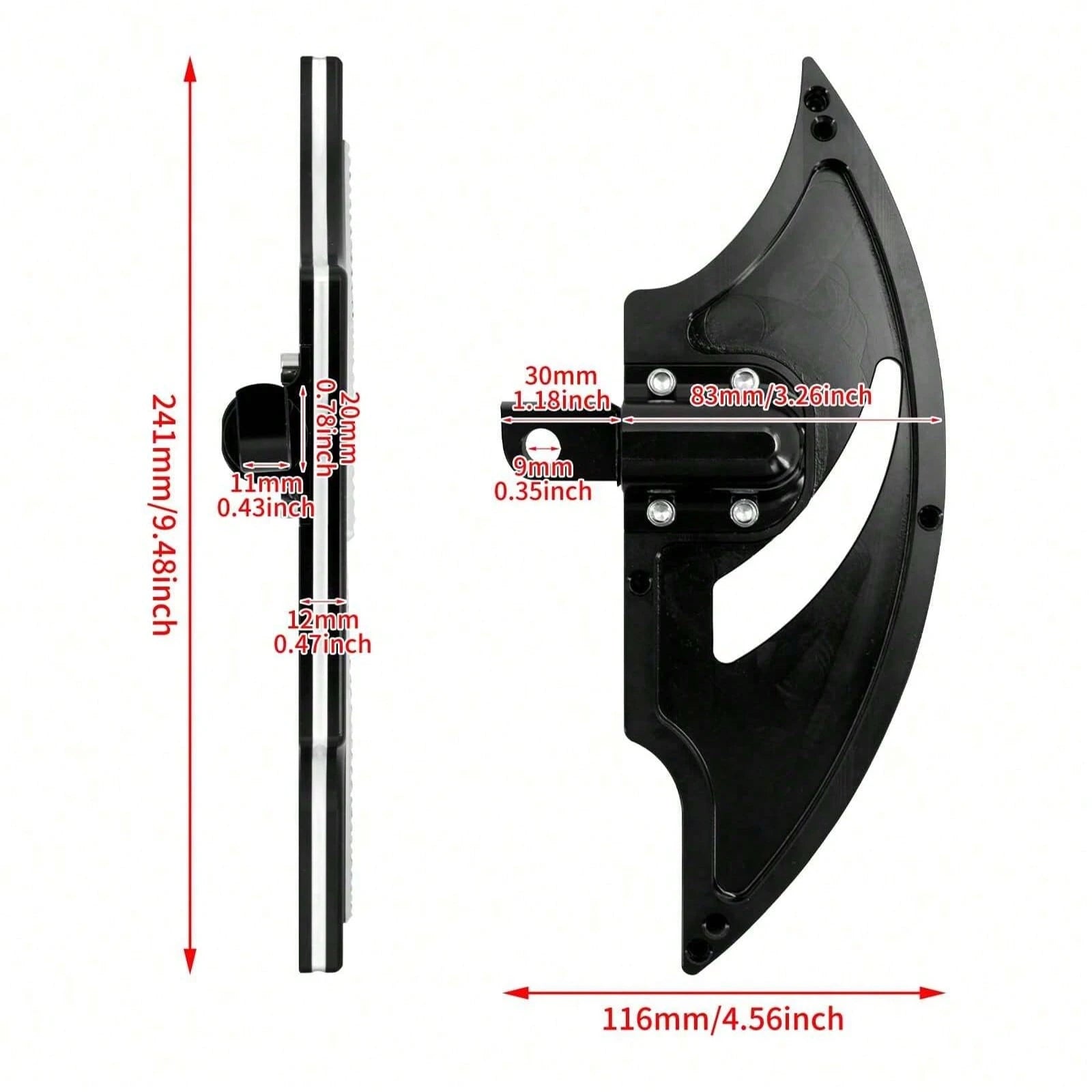 [Motorcycle Foot Pegs]Motorcycle Foot Pegs/Footrests/Foot Pedals- Upgrade Your Ride, Suitable For 1200 XL, Dyna Touring And Other Models. Motorcycle Foot Peg Upgrade Kit- High-Quality Aluminum Alloy