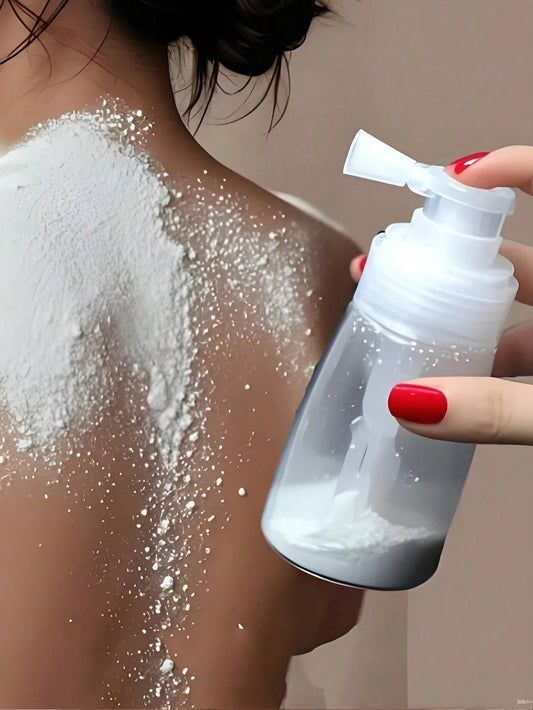 Multi-Function Powder Dispenser Bottle, Leak-Proof Powder Sprayer For Home Use, Portable Talcum Powder/Pepper Powder Shaker With Trumpet Mouth, Refillable