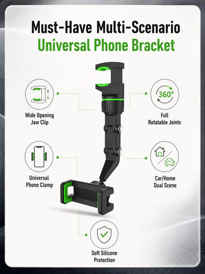 Multifunctional 360° Rotating Floating Phone Holder, Suitable For Car, Desk, Kitchen And Other Scenes