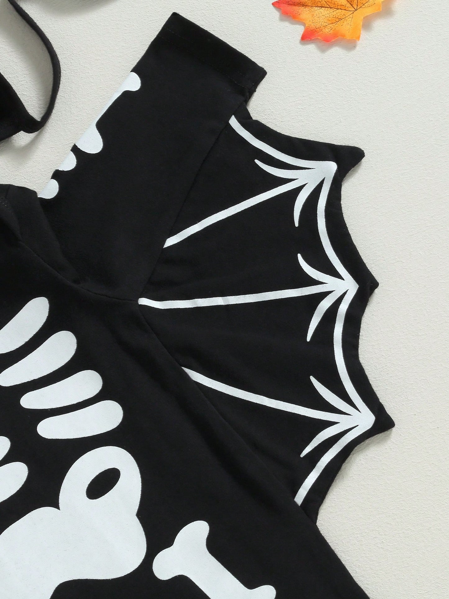 My First Halloween Bat Outfits Skeleton Jumpsuit Newborn Baby Boy Girl Halloween Outfit Bodysuit Romper With Hat