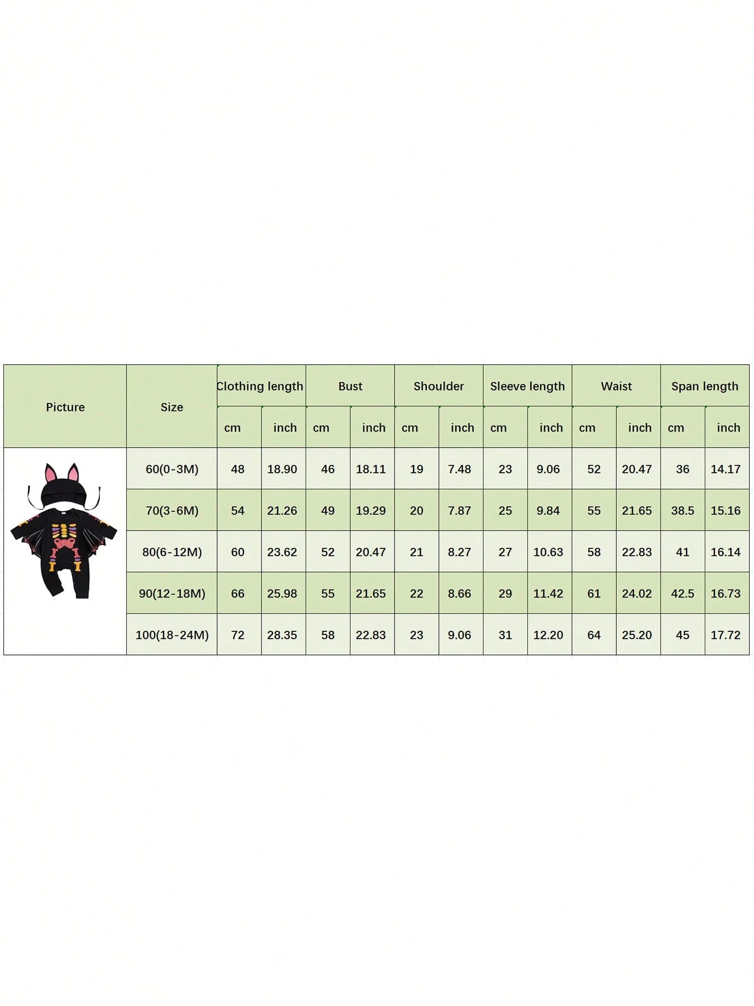 My First Halloween Bat Outfits Skeleton Jumpsuit Newborn Baby Boy Girl Halloween Outfit Bodysuit Romper With Hat