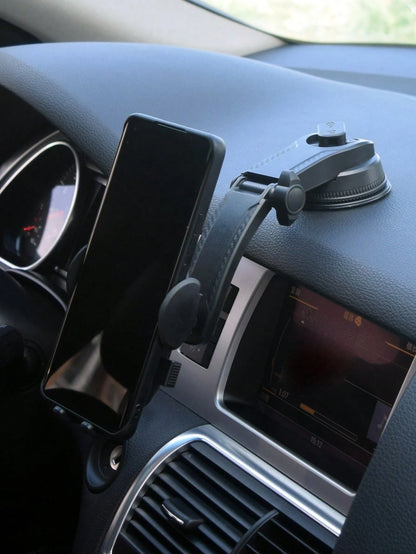 New Car Dashboard Phone Mount, 360 Degree Rotation, Auto Locking, Height Adjustable Compatible With IPhone, Android Phone, Gift For Birthday, Family, Friends Car Accessories, Car Phone Holder