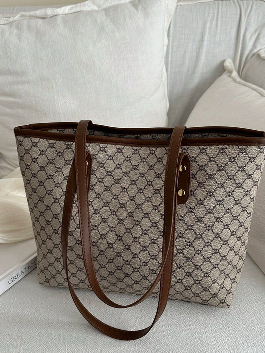 New Fashionable Luxury High-End Versatile Ladies Shoulder Tote Bag