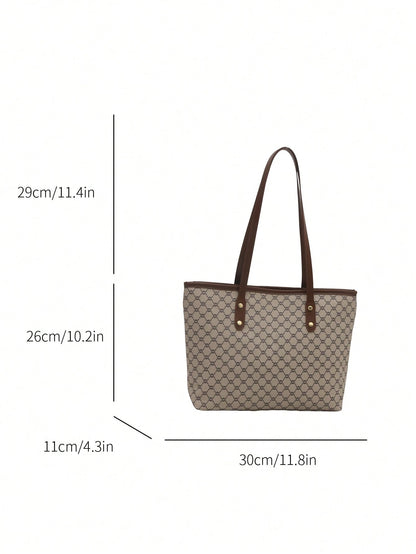 New Fashionable Luxury High-End Versatile Ladies Shoulder Tote Bag