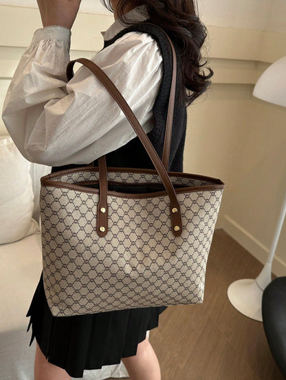 New Fashionable Luxury High-End Versatile Ladies Shoulder Tote Bag