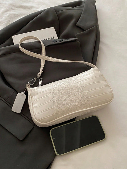 New Fashionable Versatile Chain Strap Shoulder Bag, Underarm Handbag For Women