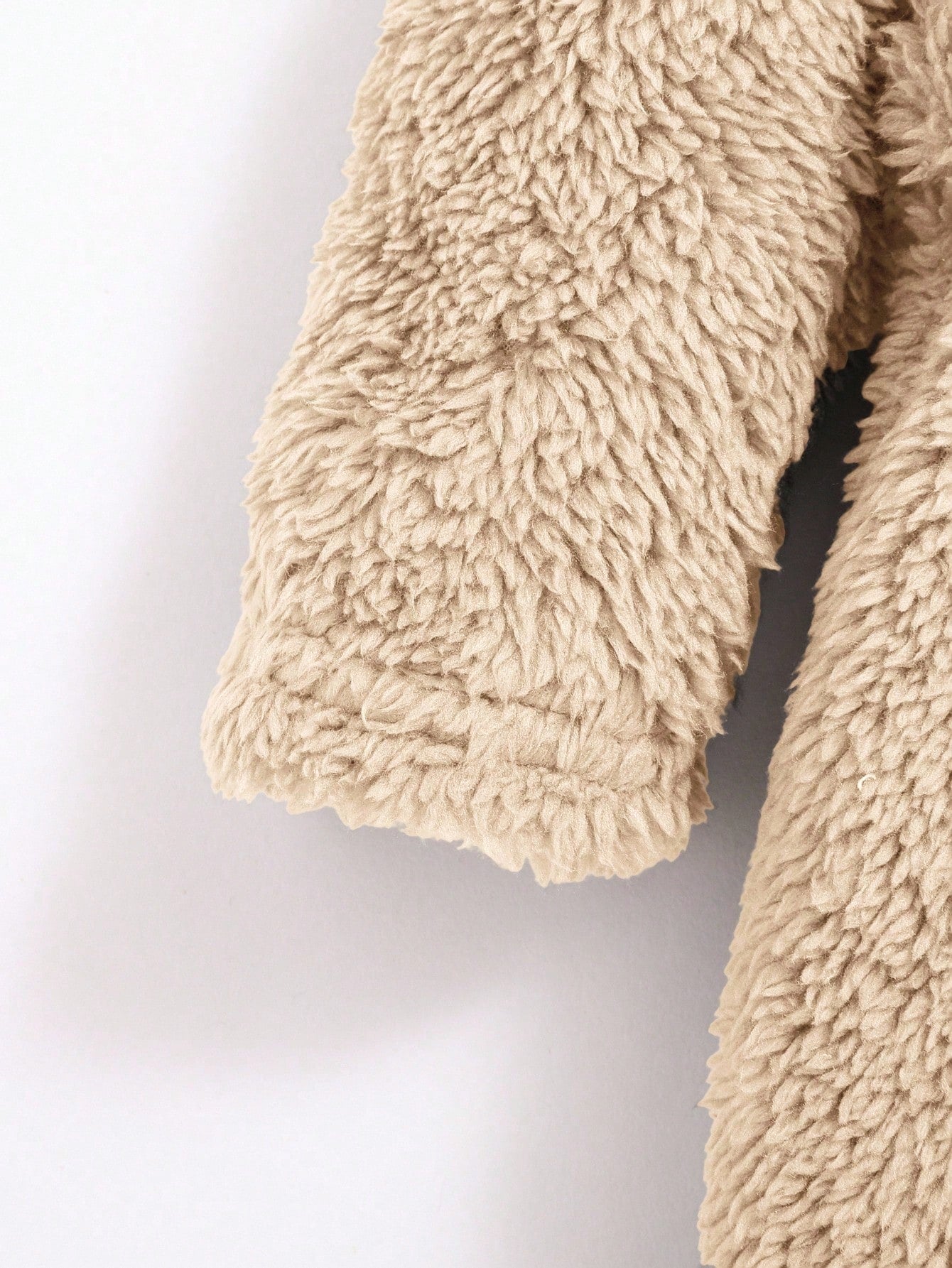 Newborn Baby Boy Cute Bear Embroidery Thickened Bathrobe With 3D Ears And Cinched Waist Autumn Winter