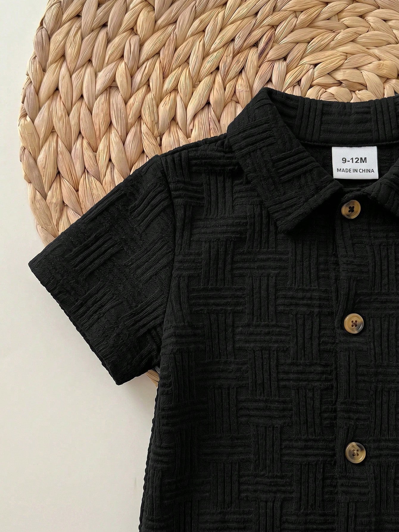 Newborn Baby Boy Summer Cute Knitted Striped Short Sleeve Romper Suitable For Birthday Party Beach, Evening Party, Performance, First Birthday Modest