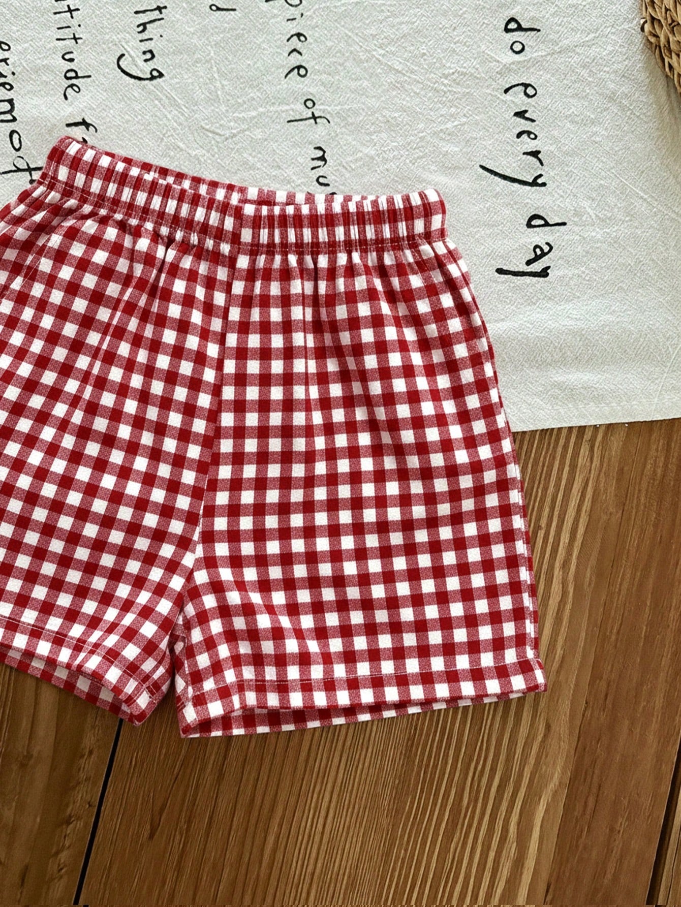 Newborn Baby Girl Vacation Casual Cute Pink&White Striped Bow Decor Tank Top&Shorts Set Summer Clothes Outfit Outfits Girls 2pcs Print