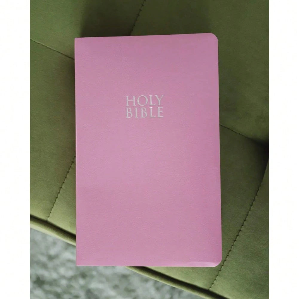 NIV, Gift And Award Bible, Leather-Look, Pink, Red Letter, Comfort Print
