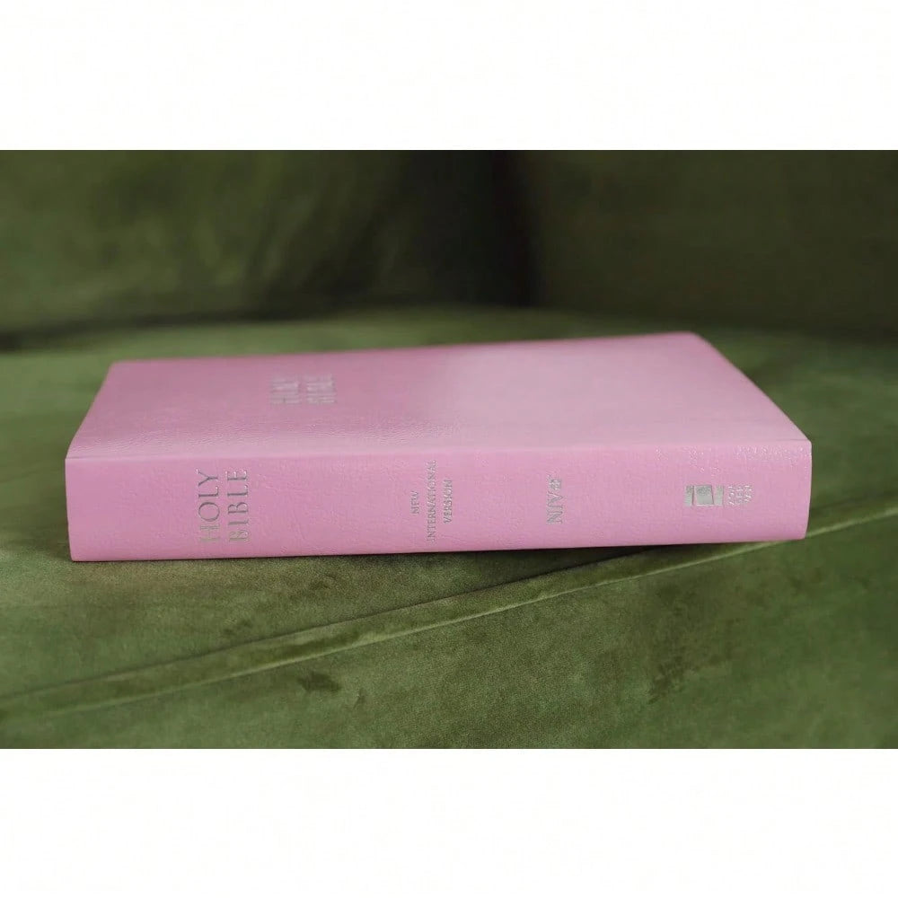 NIV, Gift And Award Bible, Leather-Look, Pink, Red Letter, Comfort Print