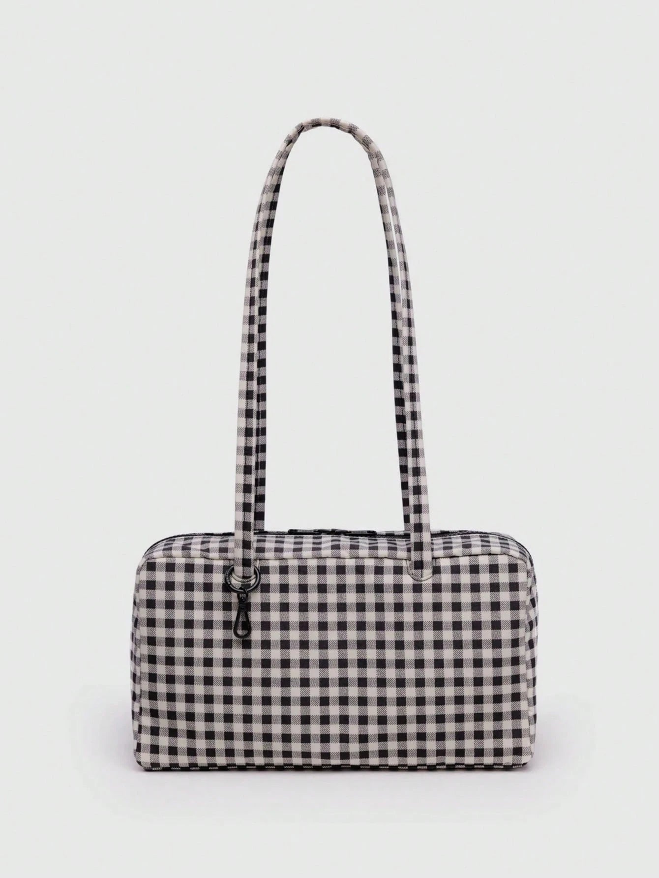 Nylon Bowling Bag, Tote Bag With Key Lanyard Handle, Minimalist Casual Large Capacity Commuter Work Bag, Fashion Polka Dot Shoulder Handbag, Suitable For Daily Wear