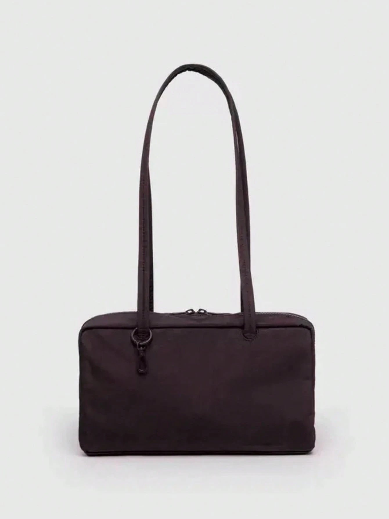 Nylon Bowling Bag, Tote Bag With Key Lanyard Handle, Minimalist Casual Large Capacity Commuter Work Bag, Fashion Polka Dot Shoulder Handbag, Suitable For Daily Wear
