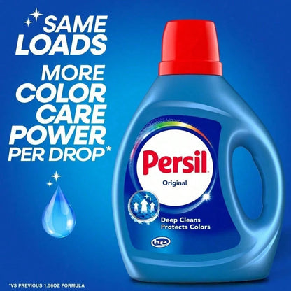Original Laundry Detergent, Triple Care Deep Cleaning, Keeps Clothes Bright & New-Looking