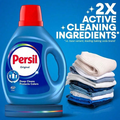 Original Laundry Detergent, Triple Care Deep Cleaning, Keeps Clothes Bright & New-Looking