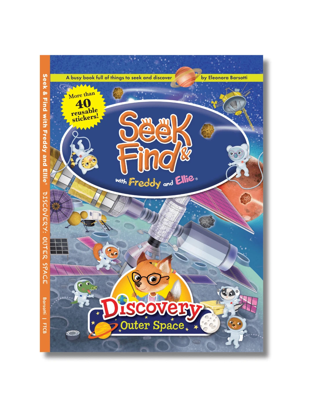 Outer Space, Seek & Find With Freddy And Ellie Discovery (Paperback)