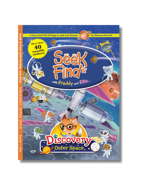 Outer Space, Seek & Find With Freddy And Ellie Discovery (Paperback)