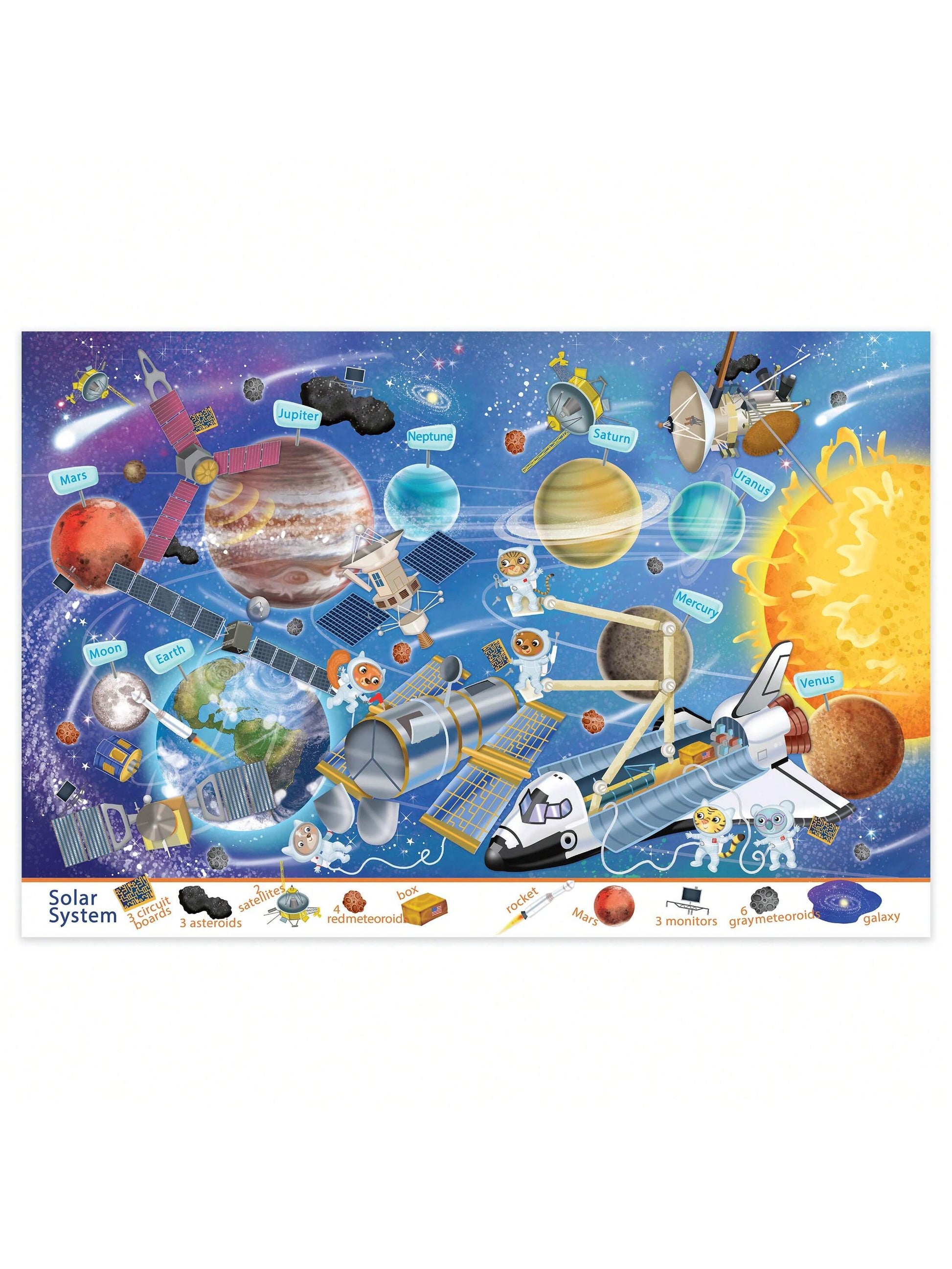 Outer Space, Seek & Find With Freddy And Ellie Discovery (Paperback)