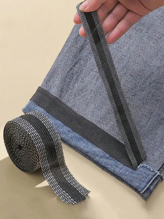 Pants Hem Shortening Tape, Multifunctional No-Sew Pants Leg Hem Tape