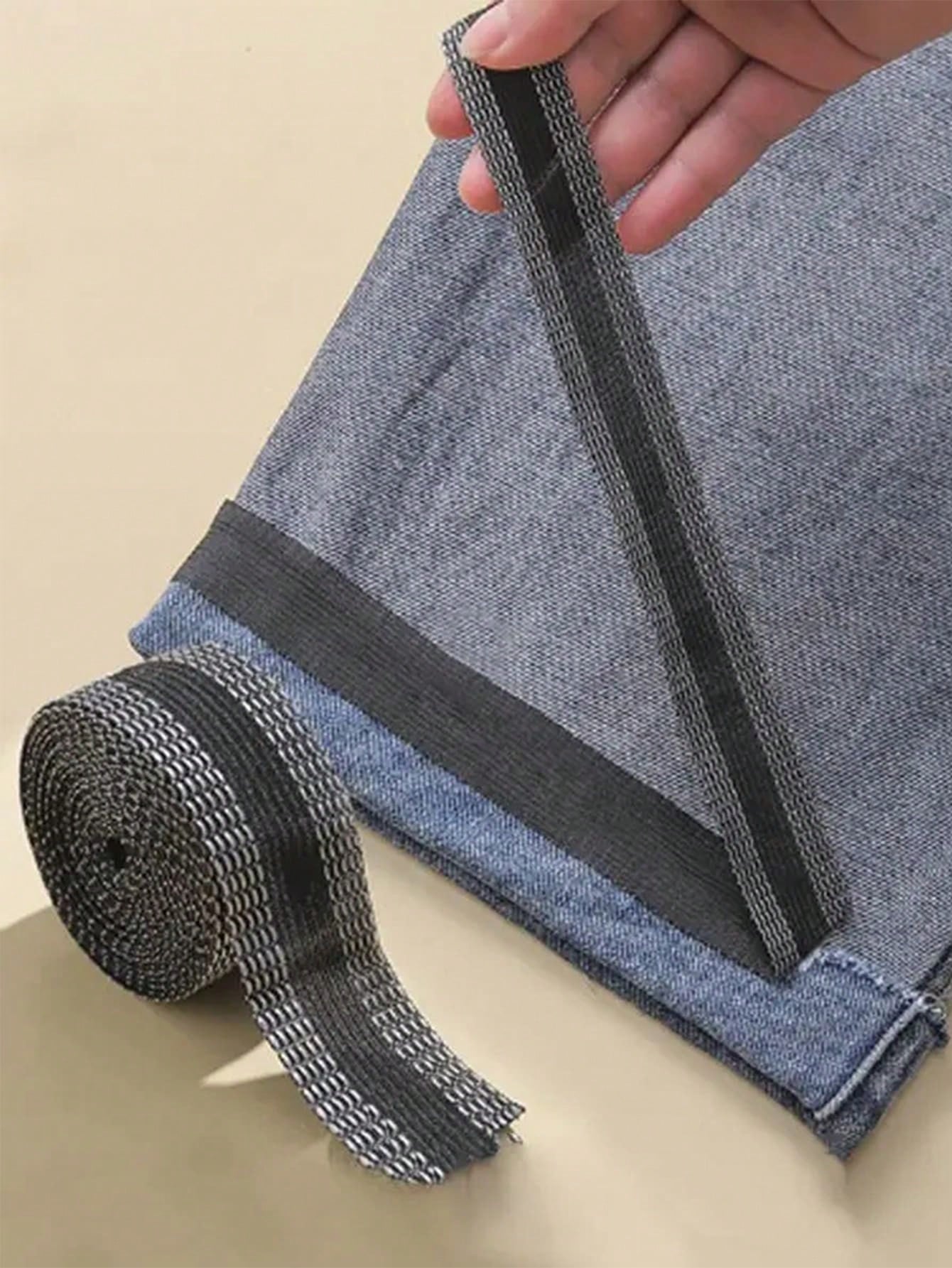 Pants Hem Shortening Tape, Multifunctional No-Sew Pants Leg Hem Tape