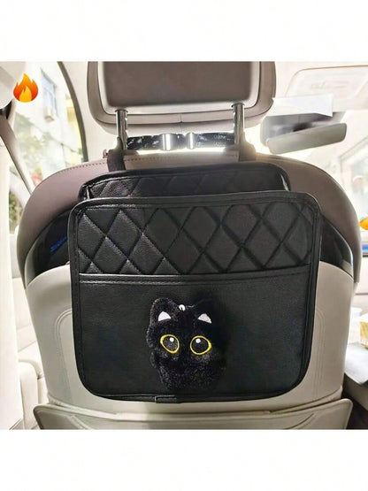 PC Back Seat Car Organizer And Storage, Car Seat Back Hanging Bag Car Document Holder, Multi-Pocket Bottle Bag Storage Box- Keep Your Car Organized And Clean