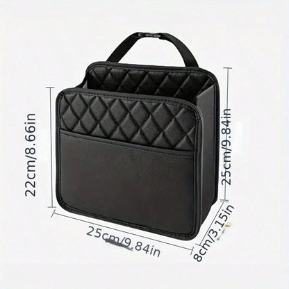 PC Back Seat Car Organizer And Storage, Car Seat Back Hanging Bag Car Document Holder, Multi-Pocket Bottle Bag Storage Box- Keep Your Car Organized And Clean
