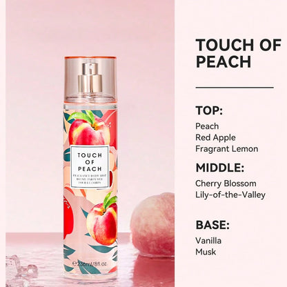 Peach Blossom Body Mist 8.Oz