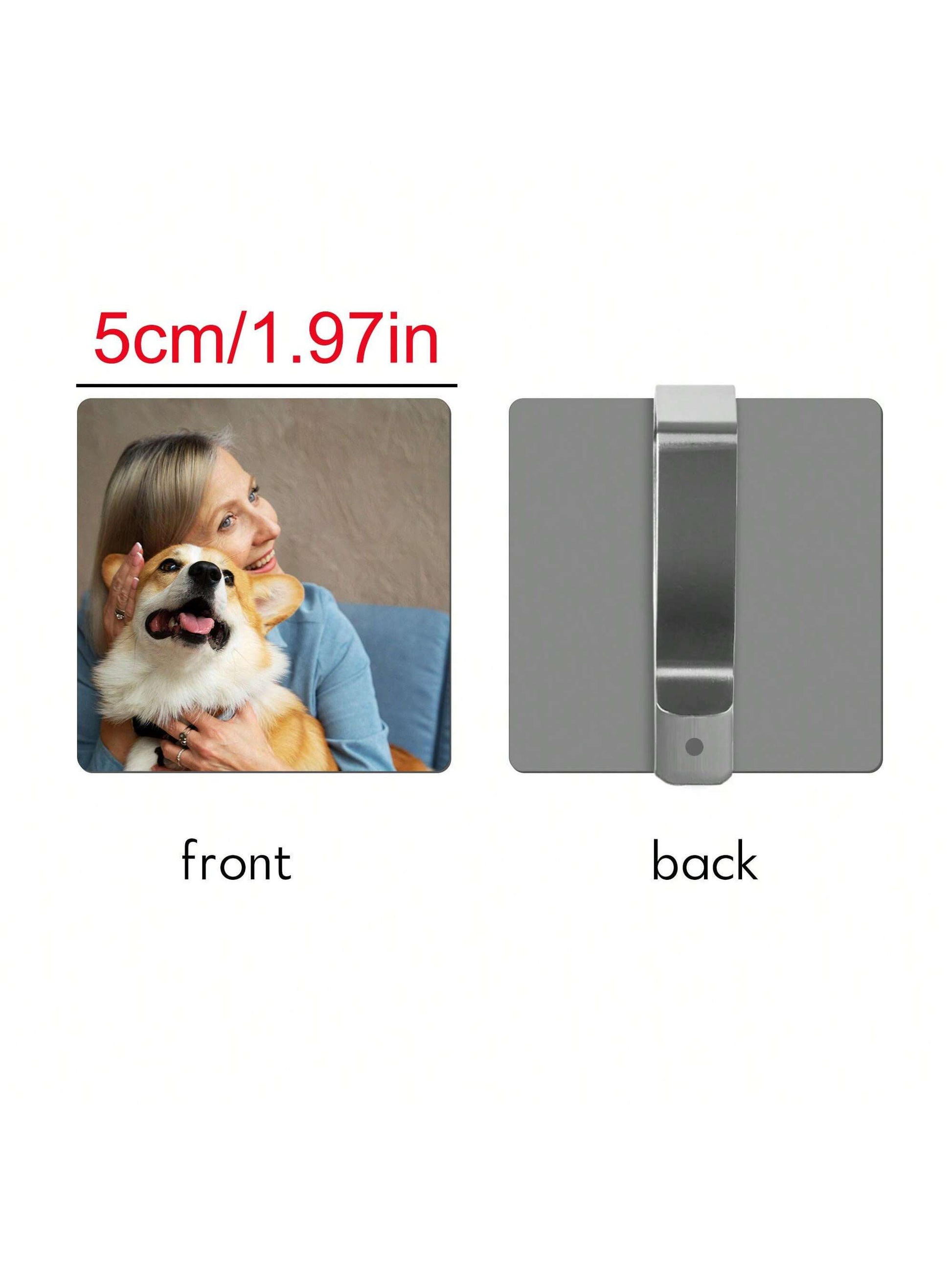 Personalized Acrylic Car Sun Visor Clip, Customized Photo And Text Car Sun Visor Clip, Customized Car Decoration, Customized Car Makeup Mirror Decoration, Personalized Car Photo, DIY Customized Birthd