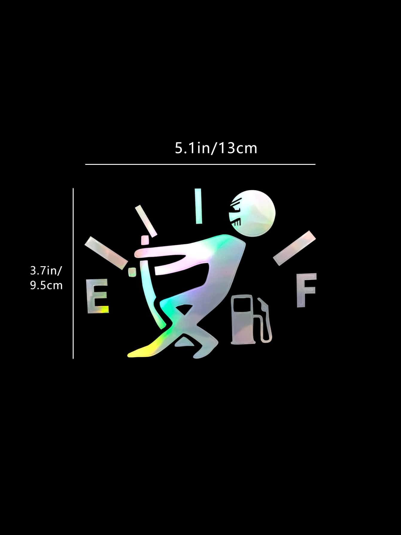 Personalized Gas Tank Cover Sticker Car Scratch Protection Film, Glass Decorative Car Sticker Humorous Car Accessories For Men Video Game Car Decal Video Game Car Decal Prank Gift For Car Enthusiasts