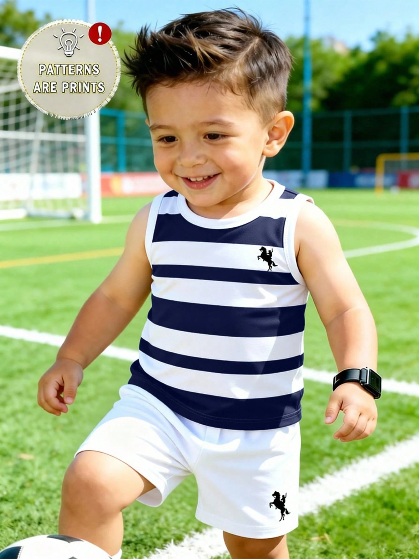 Playful Pals 2pcs Baby Boy Casual Cute Animal Print Vest Top And Solid Color Shorts Set Suitable For Outdoor Wear In Summer Holiday Evening White Burnt Orange