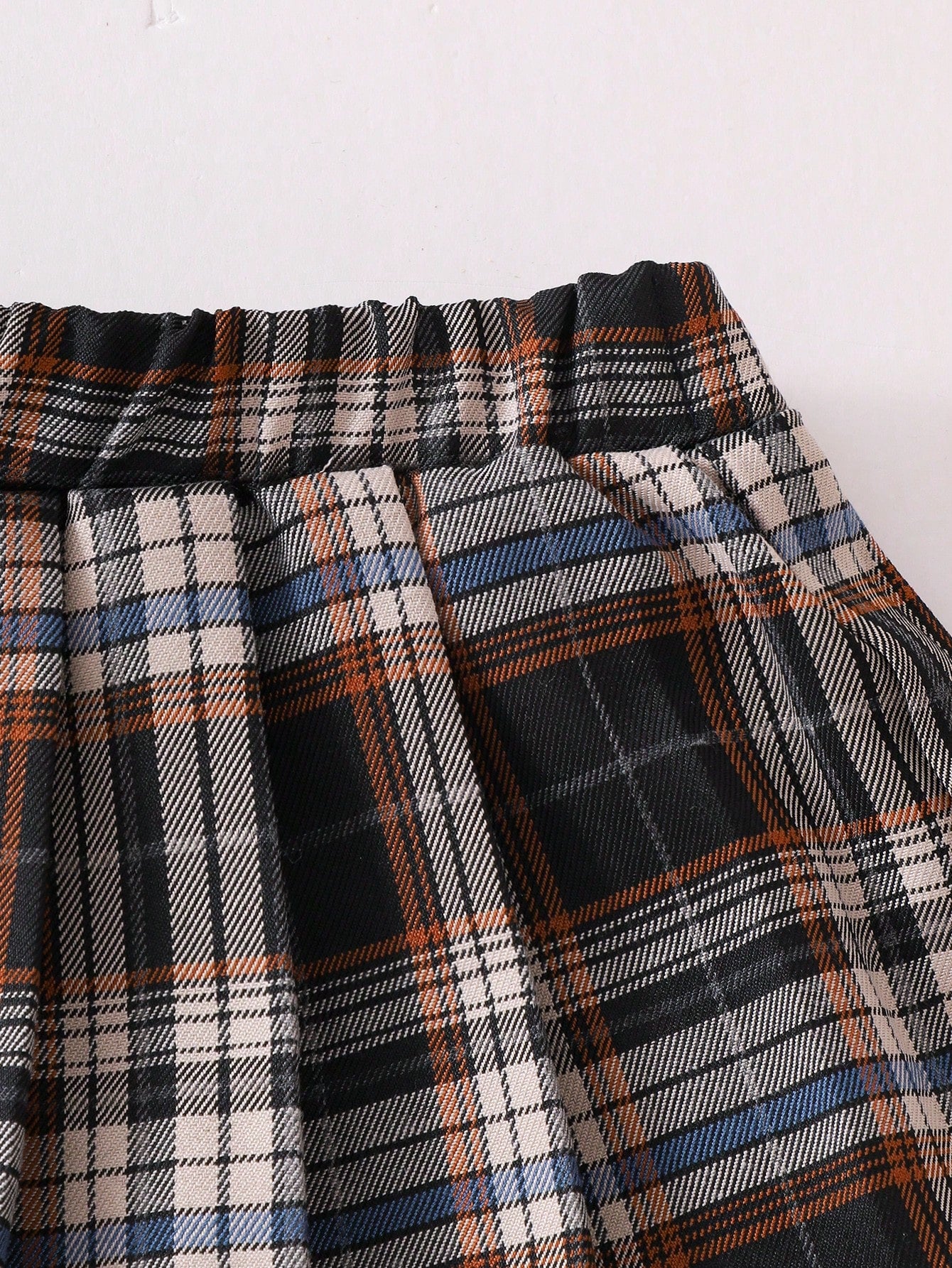 Playful Pals 2pcs/Set Girls Spring/Autumn New Cartoon Cute 3D Bear Cardigan Top + Plaid Pleated Skirt, Baby Girl Outfit