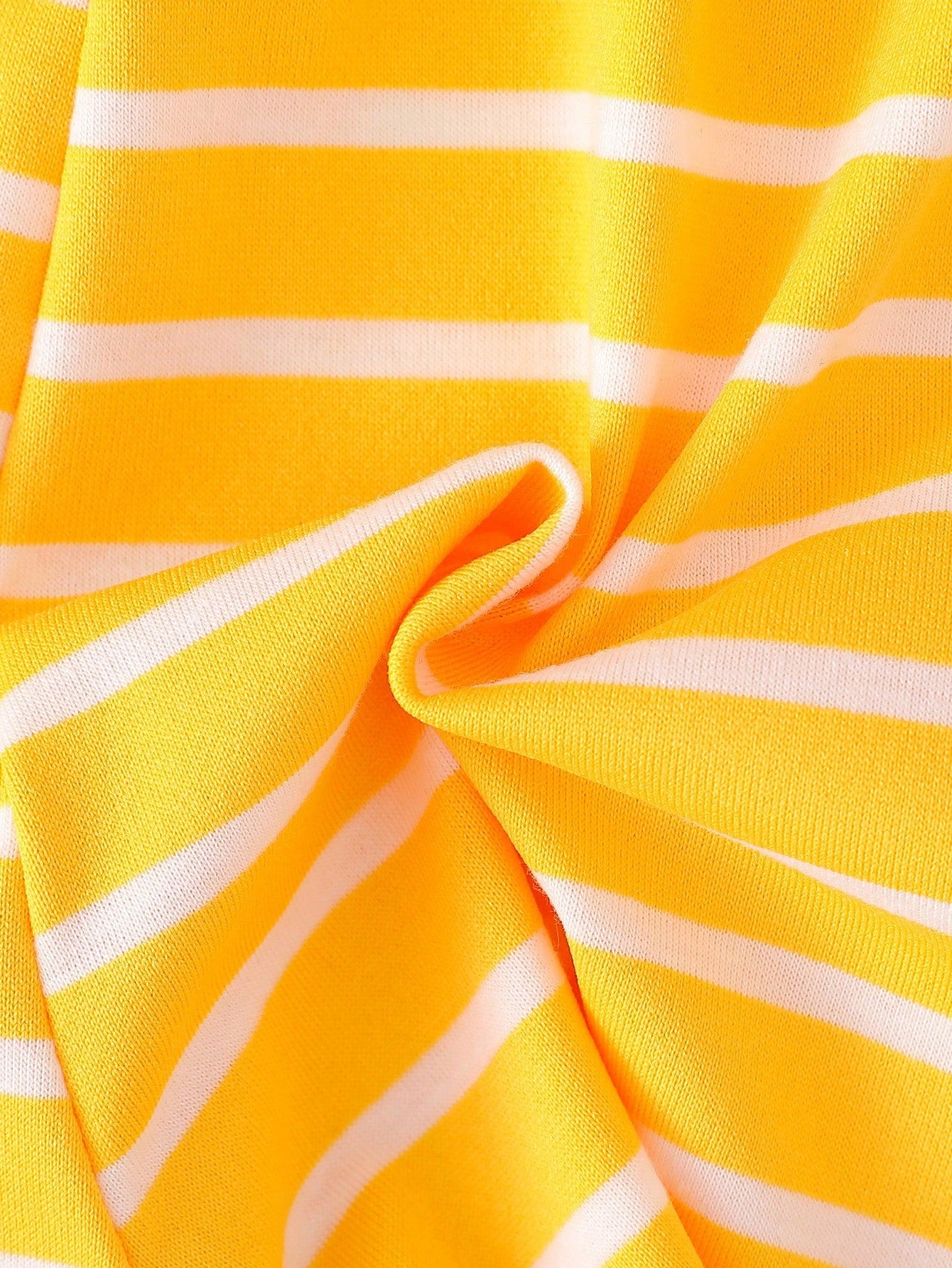 Playful Pals Baby Girls' Casual Striped Romper, Spring/Summer