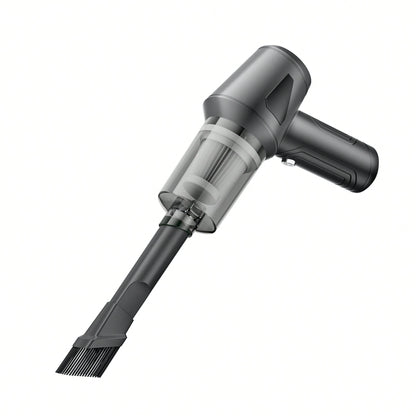 Portable Car Vacuum Cleaner, Powerful Suction, Long Battery Life, High-Powered For Cleaning Crevice Areas, Portable USB Rechargeable Vacuum Cleaner, Can Also Be Used To Clean Pet Hair, A Great Travel