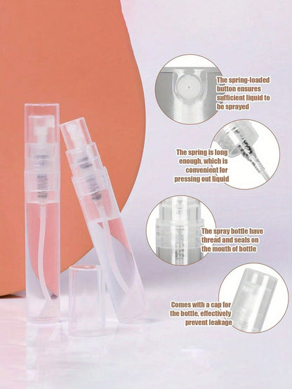 Portable Refillable Perfume Spray Bottle, Mini Perfume Refillable Spray, Cosmetic Essence Water Storage Container, Perfume Spray Bottle, Perfume Spray Pump Box, Mini Pocket Perfume Spray, Refillable P