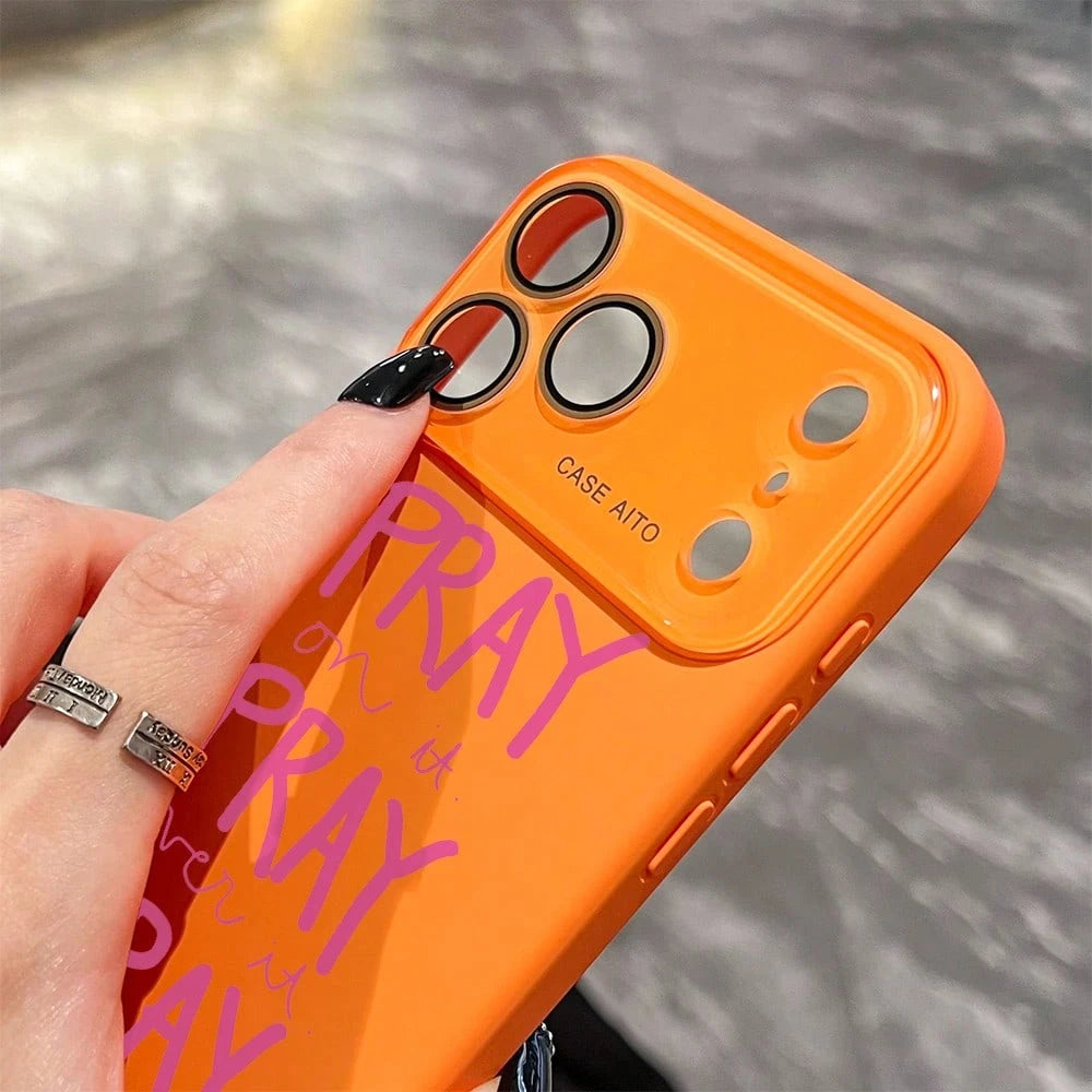 Pray Phone Case, Inspirational Style, For Compatible With IPhone 17/17pro/17promax/17Air/Iphone16/16pro/16plus/16promax/15/15promax/15pro/11/12/13/14promax/12mini/13mini/11pro/11promax/12pro/12promax