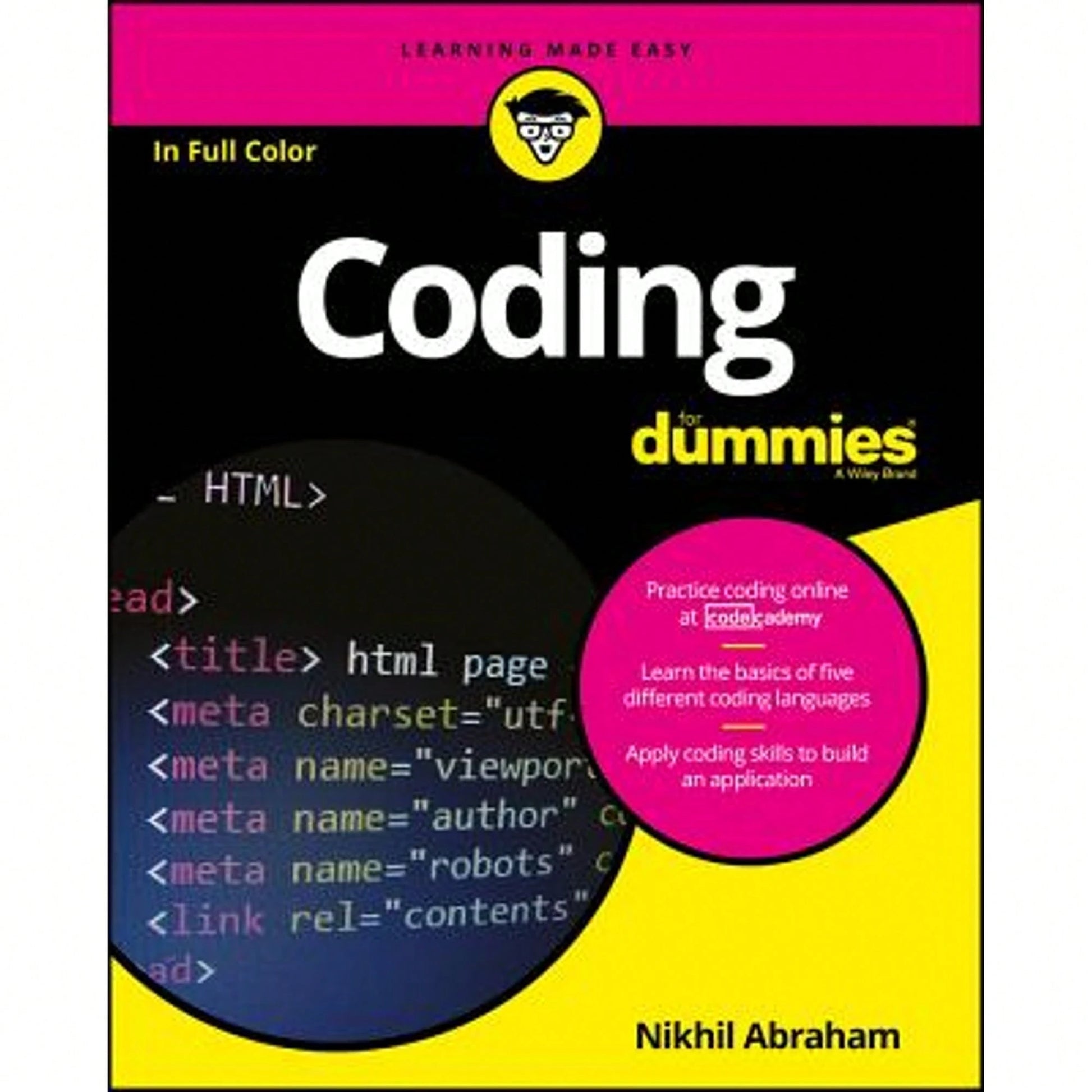 Pre-Owned Coding For Dummies (Paperback) By Nikhil Abraham