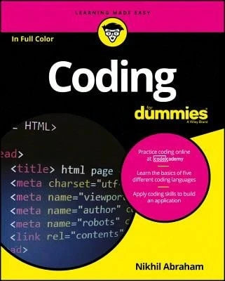 Pre-Owned Coding For Dummies (Paperback) By Nikhil Abraham