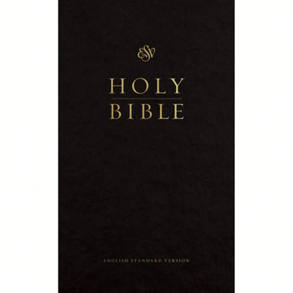 Pre-Owned ESV Pew Bible (Black) (Hardcover) By Esv Bibles