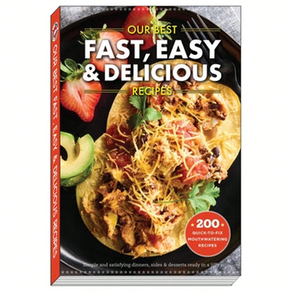 Pre-Owned Our Best Fast, Easy & Delicious Recipes (Paperback) By Gooseberry Patch