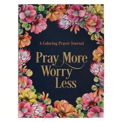 Pre-Owned Pray More, Worry Less Prayer Journal (Paperback) By Christian Art Gifts (Creator)