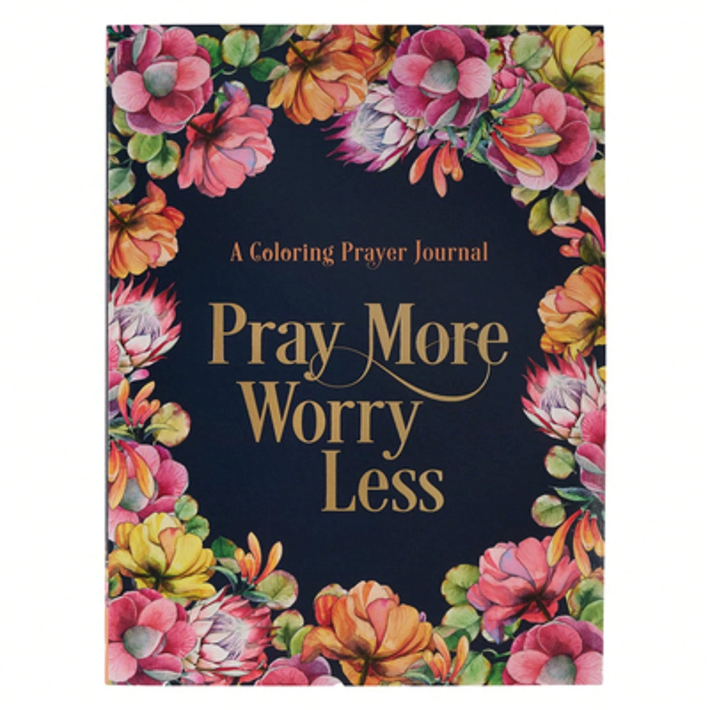 Pre-Owned Pray More, Worry Less Prayer Journal (Paperback) By Christian Art Gifts (Creator)