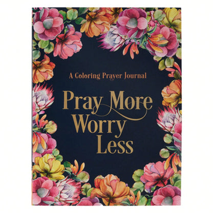 Pre-Owned Pray More, Worry Less Prayer Journal (Paperback) By Christian Art Gifts (Creator)