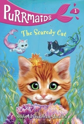 Pre-Owned Purrmaids #1: The Scaredy Cat (Paperback) By Sudipta Bardhan-Quallen