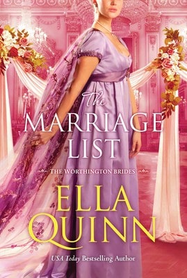 Pre-Owned The Marriage List: An Opposites Attract Regency Romance (Paperback) By Ella Quinn
